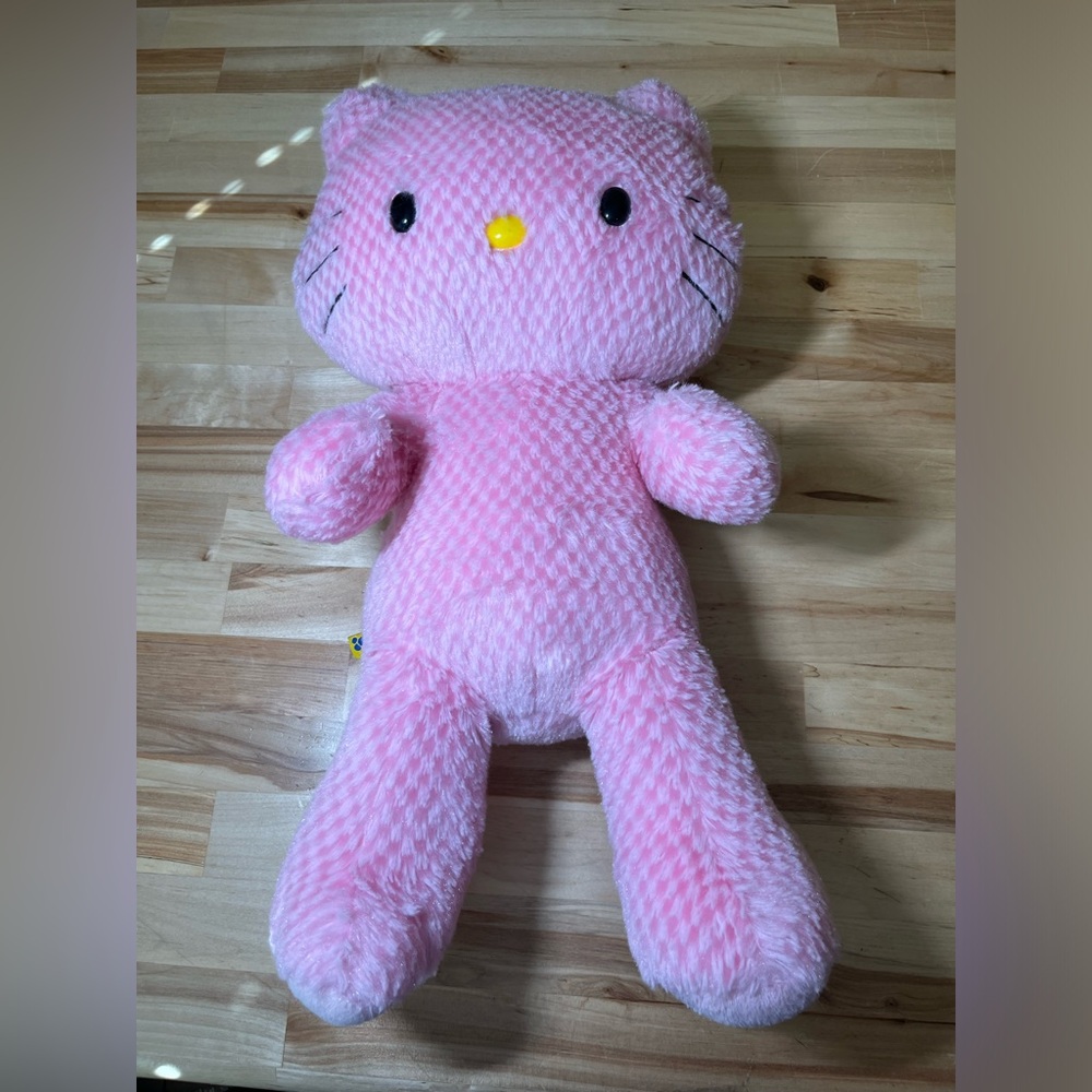 Build A Bear Hello Kitty by Sanrio Limited Edition Plush Pink Stuffed NO BOW